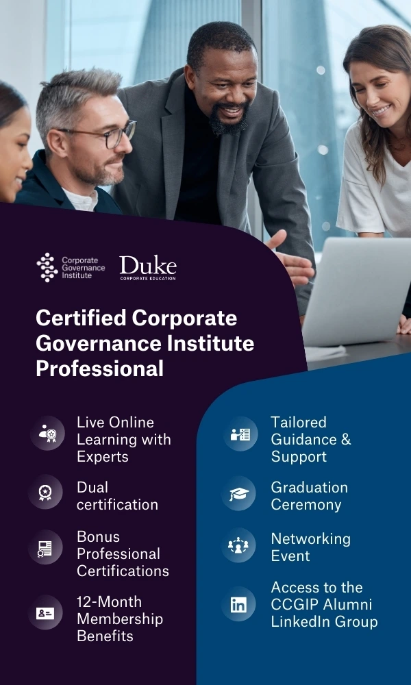 Certified Corporate Governance Institute Professional Course Features Certified Corporate Governance Institute Professional Course Features