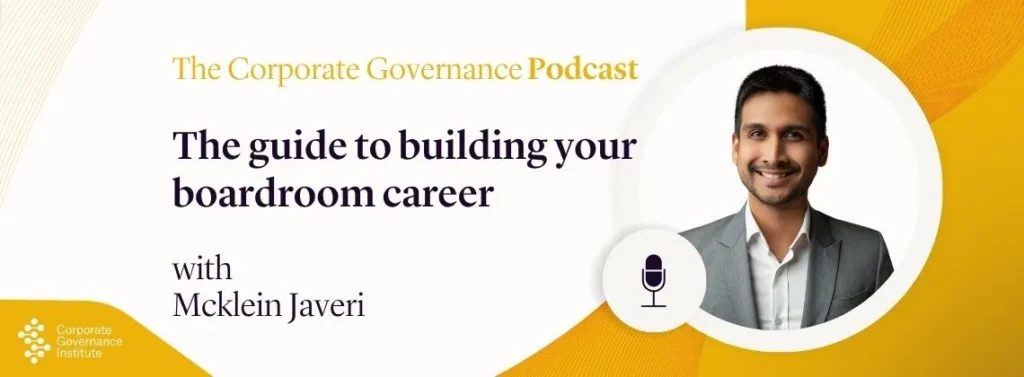 The guide to building your boardroom career