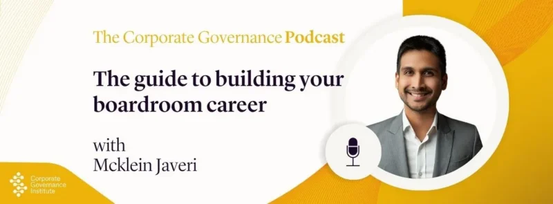 The guide to building your boardroom career
